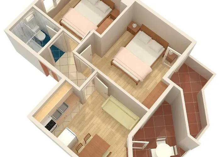 By The Sea Podgora, Makarska - 6781 Apartamento *